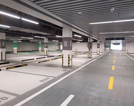 超耐磨地坪車庫工程案例