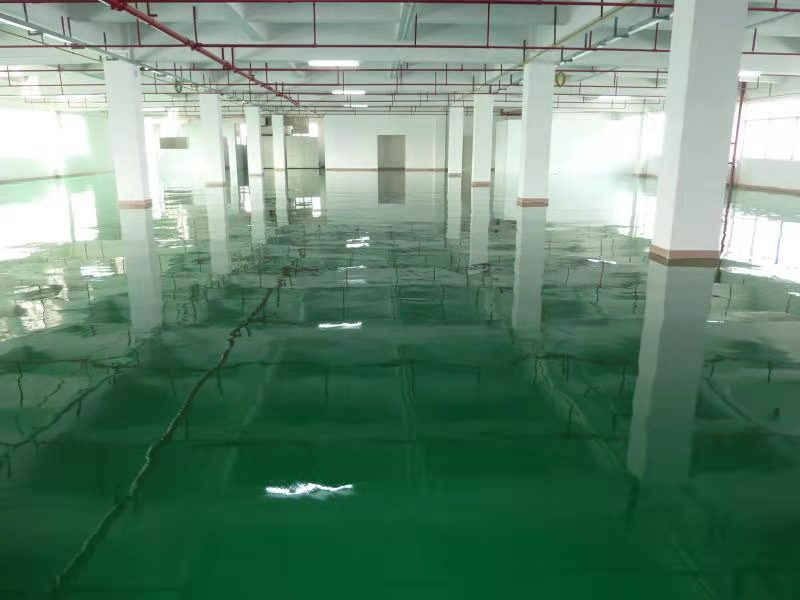 富創集團防靜電環氧自流平項目-建智科技